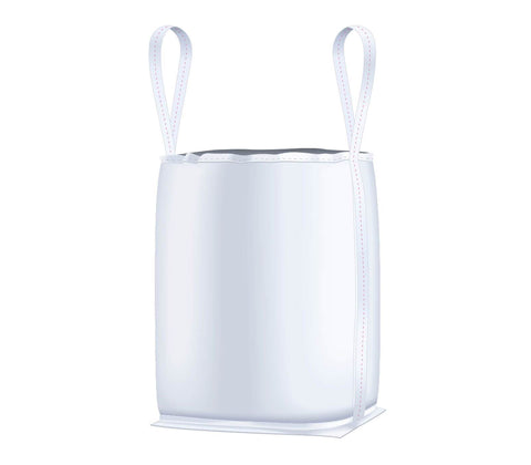 Barrel Bag Super Sack. This bulk bag container has a standard duffel top with a flat bottom. 